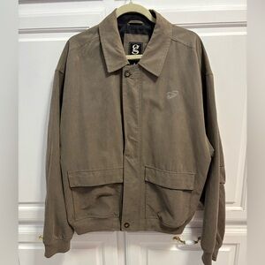 Gear For Sports Khaki Hidden Zipper Jacket Men’s Size Large